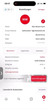 Abonnement-Übersicht